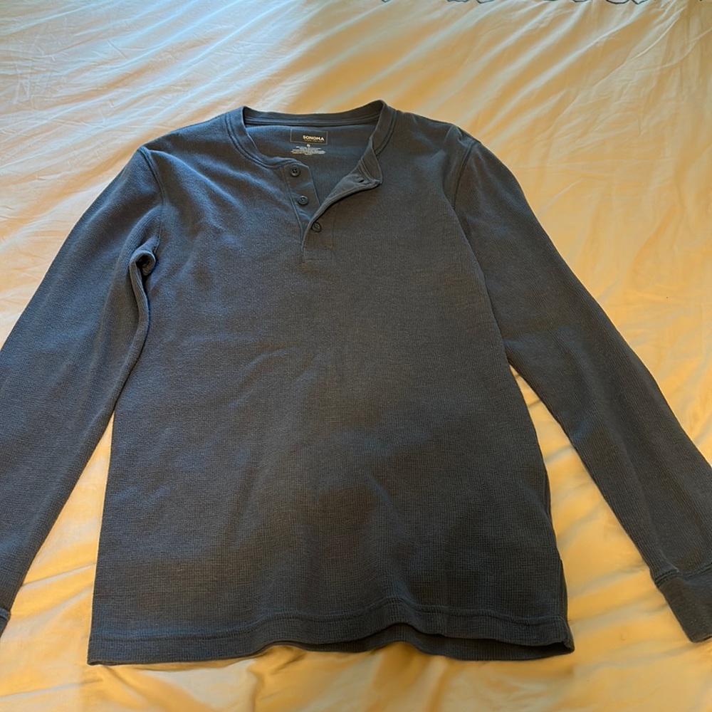 Blue men’s long sleeve